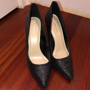Sparkling Black Scarpin
